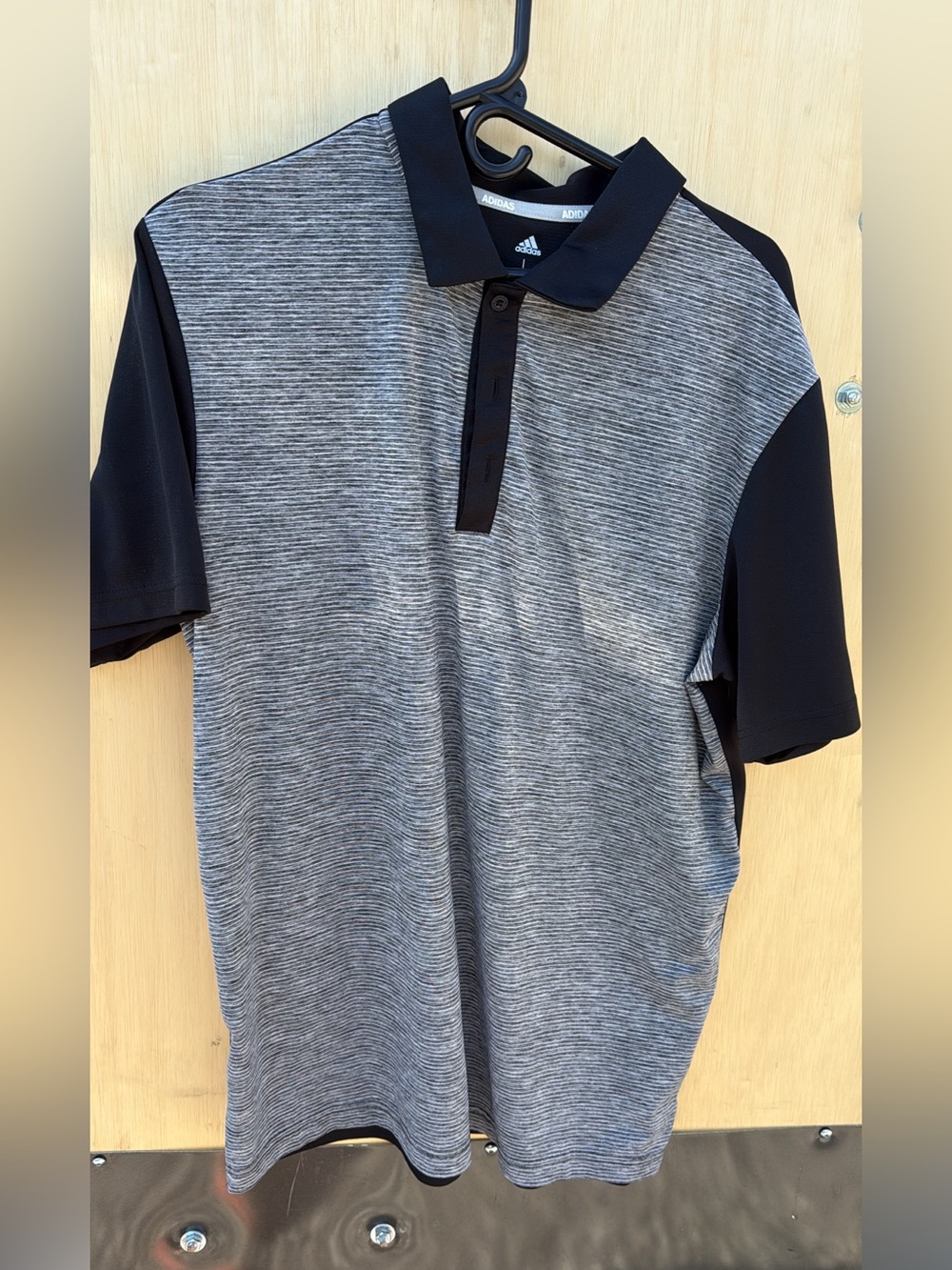 New adidas golf polo large